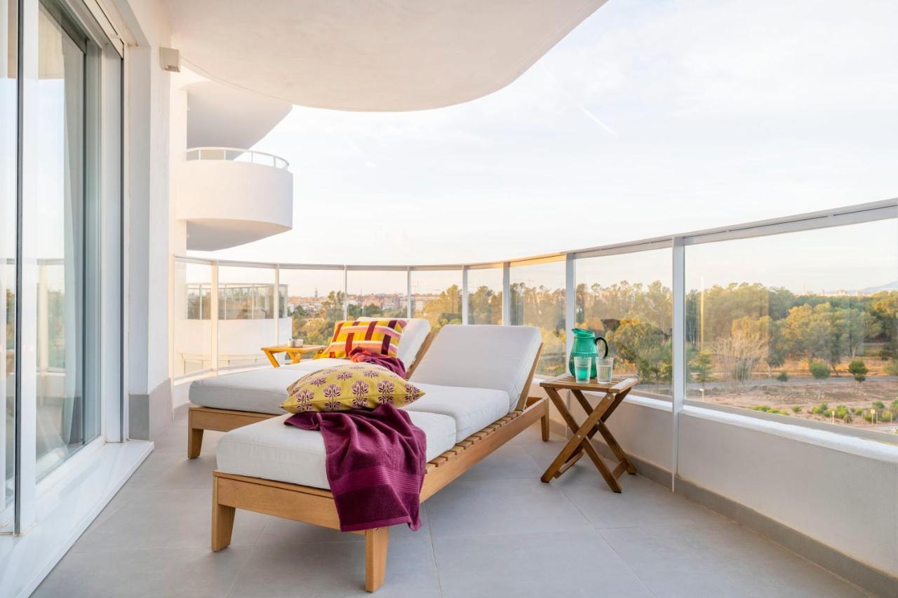 Gran Canet 2Br! Walk To Beach, Sea View, Sauna & Gym Канет-де-Беренгер Экстерьер фото